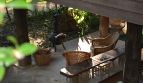 veranda of Deluxe Spa Room